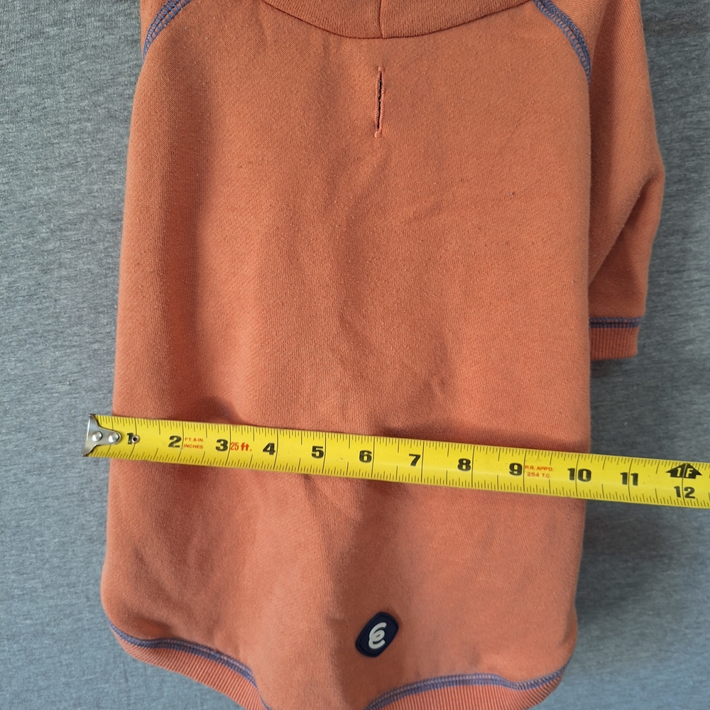 Blueberry Cozy Small Dog Hoodie With Leash Hole - Picture 10 of 14